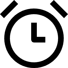 Alarm Clock Icon from Nova Line Icons Set