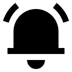 Bell Notification Ringing  Icon from Nova Solid Set