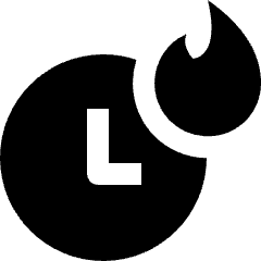 Clock Fire Alarm Icon from Nova Solid Set