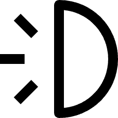 Clock Half 1 Icon from Nova Line Icons Set