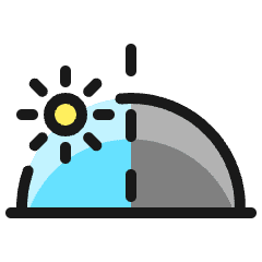Day Afternoon Icon from Ultimate Colors Set