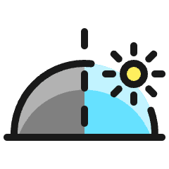 Day Morning Icon from Ultimate Colors Set