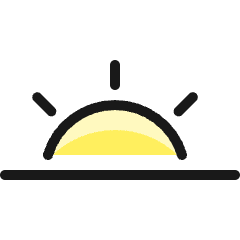 Day Sunset 2 Icon from Ultimate Colors Set