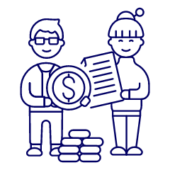 Contract Deal 1 Illustration from UX Line Set