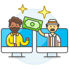 Online Contract 2 Illustration from UX Colors Set