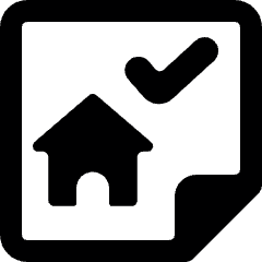 Real Estate Deal Document Icon from Ultimate Bold Set