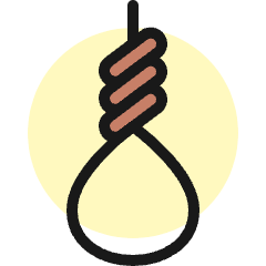 Death Noose Icon from Ultimate Colors Set
