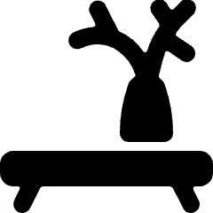 Decoration Flowers Table Icon from Ultimate Bold Set