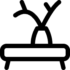 Decoration Flowers Table Icon from Ultimate Regular Set