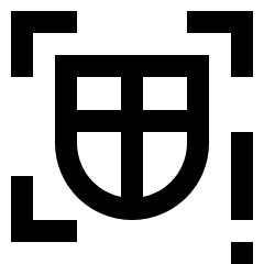 Deepfake Detection Icon from Sharp Line Set