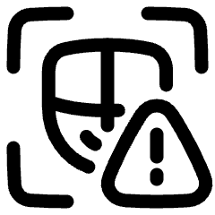 Deepfake Detection Icon from Plump Line Set