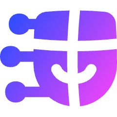 Deepfake Face Icon from Flex Gradient Set