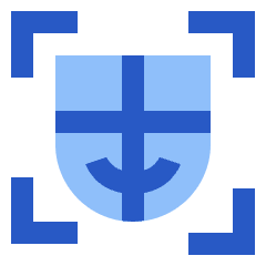 Deepfake Target Icon from Sharp Flat Set