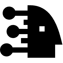 Deepfake Technology 1 Icon from Sharp Solid Set