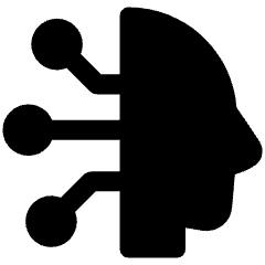 Deepfake Technology 1 Icon from Plump Solid Set