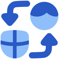 Deepfake Technology 2 Icon from Plump Flat Set