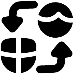 Deepfake Technology 2 Icon from Plump Solid Set