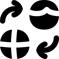 Deepfake Technology 2 Icon from Flex Solid Set