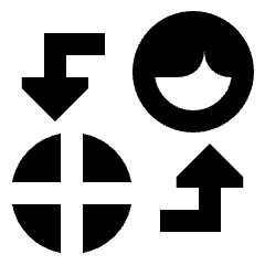 Deepfake Technology 2 Icon from Sharp Solid Set