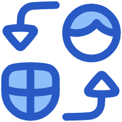 Deepfake Technology 2 Icon from Plump Duo Set