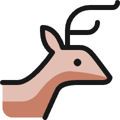 Deer 2 Icon from Ultimate Colors Set