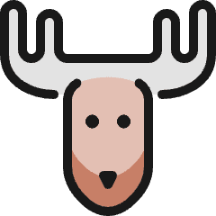 Deer Icon from Ultimate Colors Set