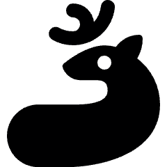 Deer Sleep Icon from Ultimate Bold Set