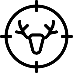 Deer Target Icon from Ultimate Light Set