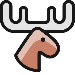 Moose Icon from Ultimate Colors Set