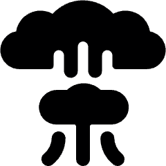 Atomic Bomb Icon from Ultimate Bold Set
