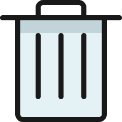 Bin Icon from Ultimate Colors Set