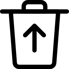 Delete Trash Restore 2 Icon from Ultimate Regular Set