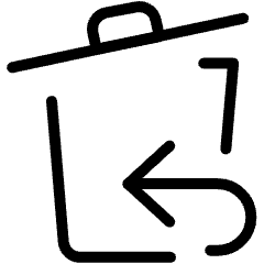 Delete Trash Undo 2 Icon from Ultimate Light Set