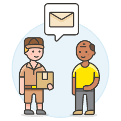 Delivered Done 2 Illustration from UX Colors Set