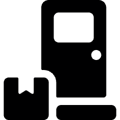 Delivery Door Icon from Ultimate Bold Set