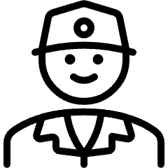 Delivery Man Icon from Ultimate Light Set