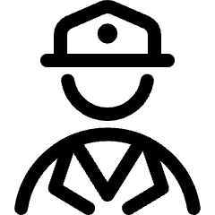 Delivery Man Icon from Ultimate Regular Set