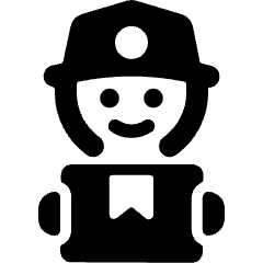 Delivery Man Give Icon from Ultimate Bold Set