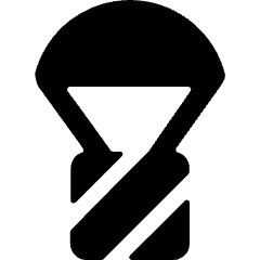 Delivery Parachute Icon from Ultimate Bold Set