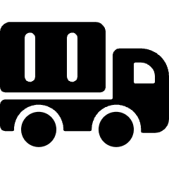 Delivery Truck 4 Icon from Ultimate Bold Set