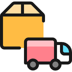 Delivery Truck Icon from Ultimate Colors Set