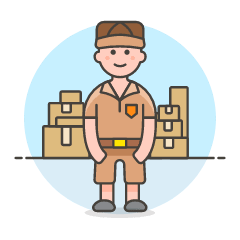 Package Manager 1 Illustration from UX Colors Set