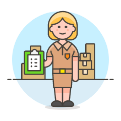 Package Manager 2 Illustration from UX Colors Set