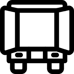 Truck Trailer Door Open Empty Icon from Ultimate Regular Set