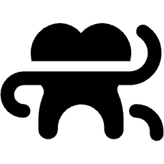 Dental Floss Tooth Icon from Ultimate Bold Set