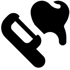 Dental Stick Tooth Icon from Ultimate Bold Set