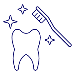 Dentistry Tooth 1 Illustration from UX Line Set