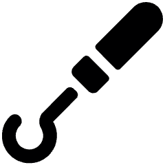 Dentistry Tooth Hook Icon from Ultimate Bold Set