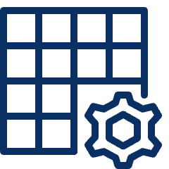 Grid Setting Icon from Cyber Line Set
