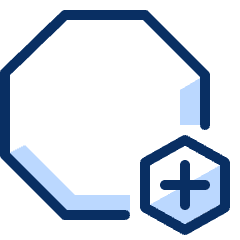 New Octagon Icon from Cyber Duotone Set